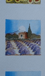 À côté du Mont Ventoux