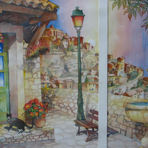 En allant à Gordes